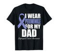 I Wear Periwinkle My Dad Esophageal T-Shirt - Aesthetic Graphic Unisex - T-Shirt, Sweatshirt, Hoodie