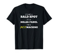 Its Not Bald Spot Its Solar Panel T-Shirt - Minimalist Print Men Women - T-Shirt, Sweatshirt, Hoodie