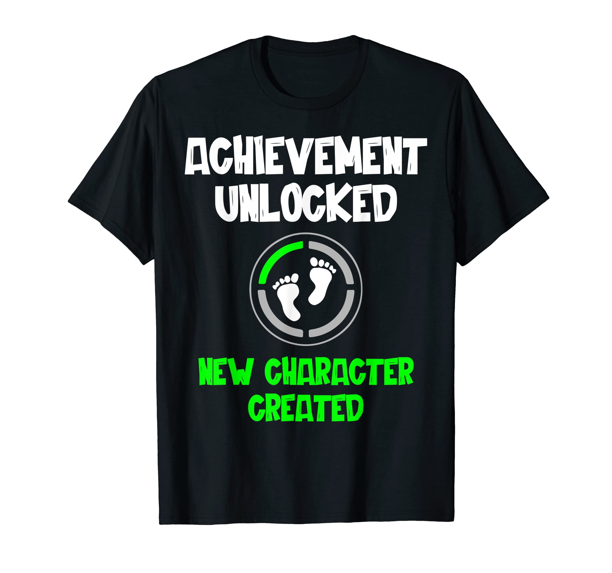 Character Created New Dad Pregnancy T-Shirt - Unique Graphic Men Women - T-Shirt, Sweatshirt, Hoodie