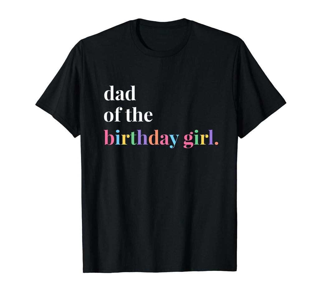 Dad Birthday Daughter Groovy Theme T-Shirt - Custom Art Print Men Women - T-Shirt, Sweatshirt, Hoodie