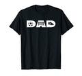 Mens Dad Fathers Day Soccer Ball T-Shirt - Casual Everyday Wear Unisex - T-Shirt, Sweatshirt, Hoodie