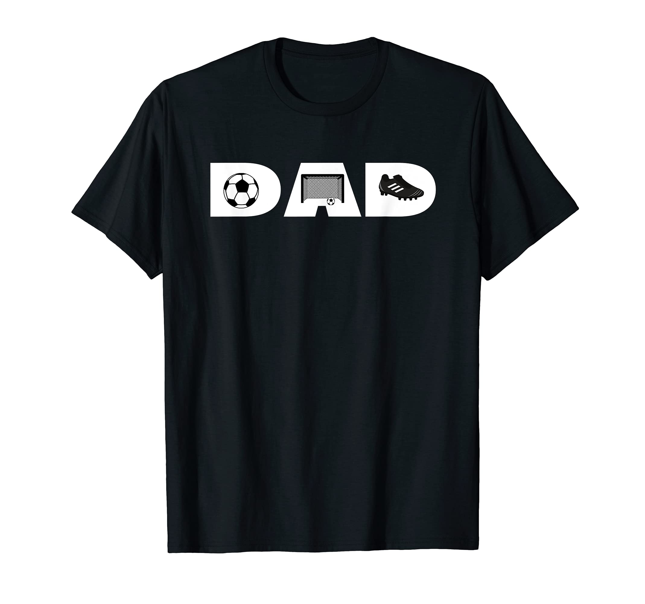Mens Dad Fathers Day Soccer Ball T-Shirt - Casual Everyday Wear Unisex - T-Shirt, Sweatshirt, Hoodie