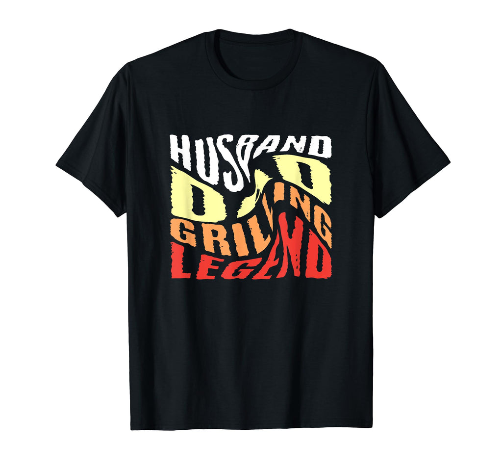 Husband Dad Grilling Legend T-Shirt - Unique Graphic Unisex - T-Shirt, Sweatshirt, Hoodie