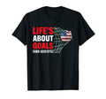 Lifes About Goals And Assists Funny T-Shirt - Graphic Print Men Women - T-Shirt, Sweatshirt, Hoodie