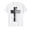 Christian Spanish Gifts Religious Bible T-Shirt - Minimalist Print Unisex - T-Shirt, Sweatshirt, Hoodie