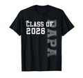 Proud Papa 2026 Graduate Grad T-Shirt - Aesthetic Graphic for Adults - T-Shirt, Sweatshirt, Hoodie