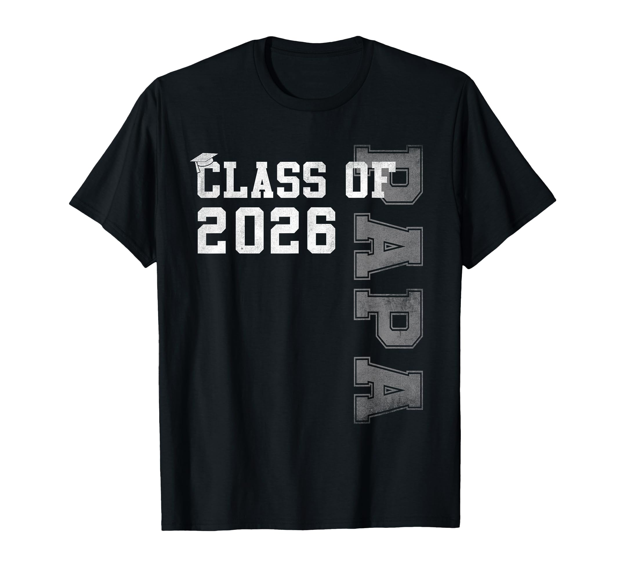 Proud Papa 2026 Graduate Grad T-Shirt - Aesthetic Graphic for Adults - T-Shirt, Sweatshirt, Hoodie