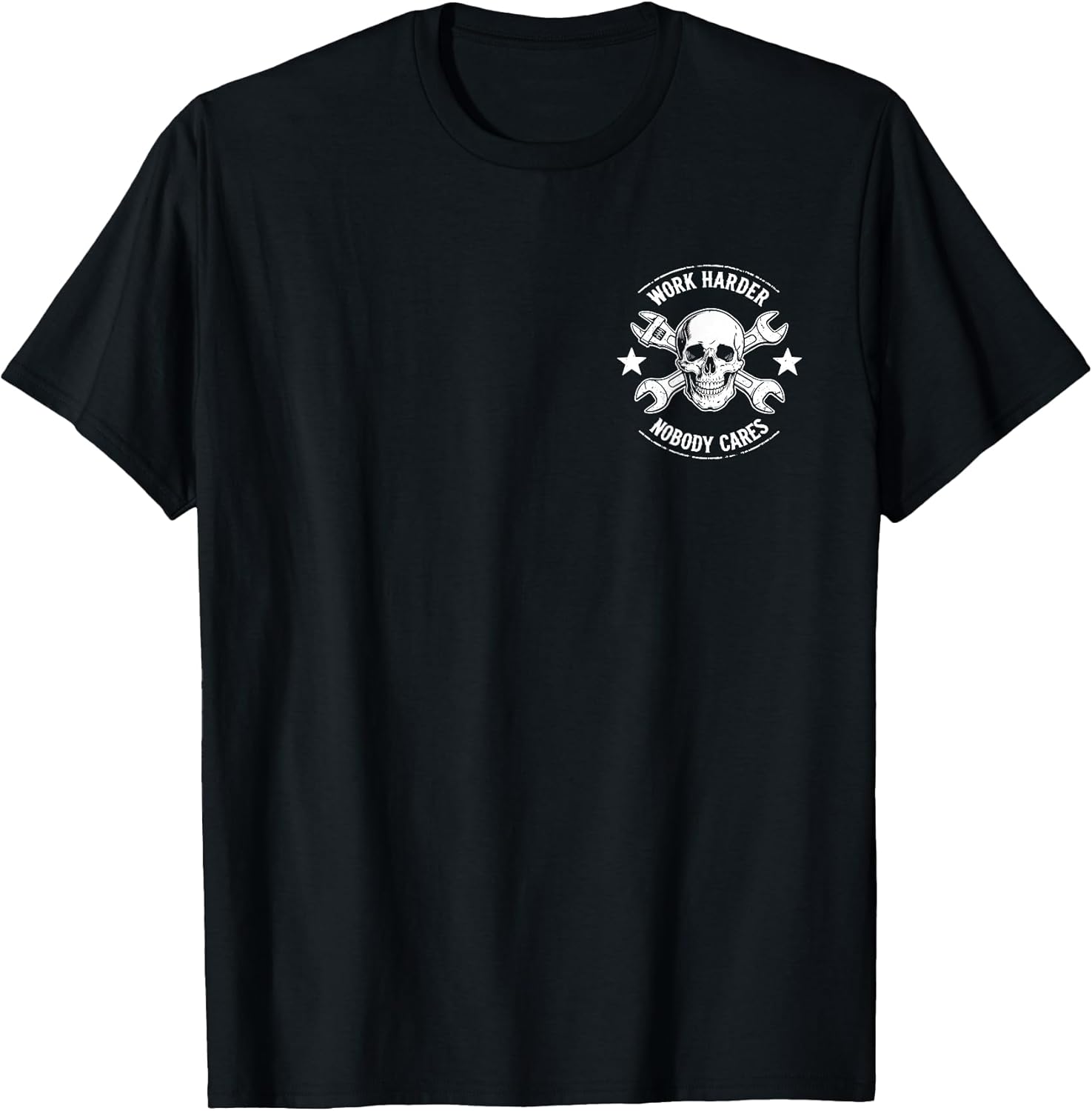 (2 Sides) Funny No One Owes You Sht Work Harder Men - Adult & Kids T-Shirts, Sweatshirts & Hoodies apparel design preview 1