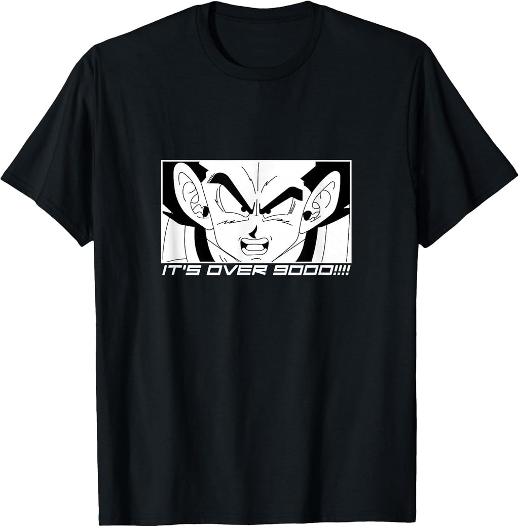 It's Over 9000 Anime Manga - Adult & Kids T-Shirts, Sweatshirts & Hoodies apparel design preview 1