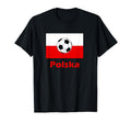 Polska Futbol Soccer T-Shirt - Custom Art Print Men Women - T-Shirt, Sweatshirt, Hoodie