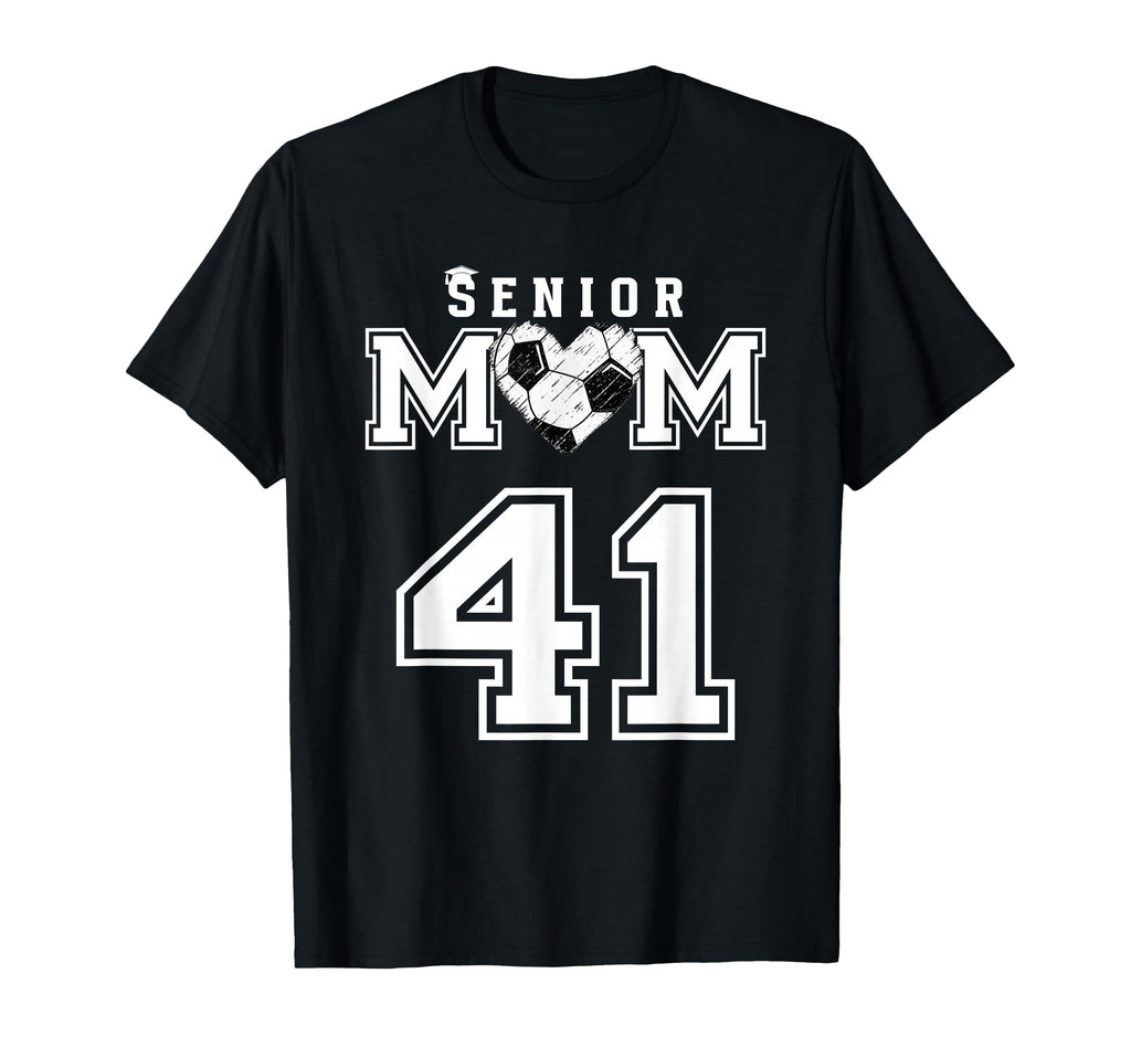 Proud Senior Soccer Mom Custom Jersey T-Shirt - Novelty Apparel Men Women - T-Shirt, Sweatshirt, Hoodie