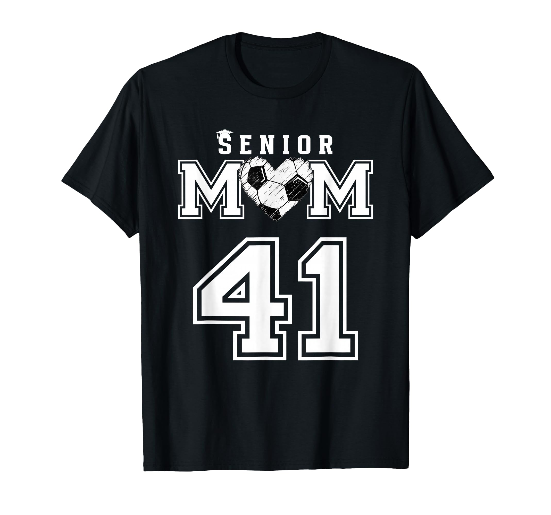 Proud Senior Soccer Mom Custom Jersey T-Shirt - Novelty Apparel Men Women - T-Shirt, Sweatshirt, Hoodie
