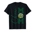 Cheer Mom Green Yellow White Gold T-Shirt - Fun Novelty Design Men Women - T-Shirt, Sweatshirt, Hoodie