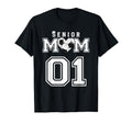 Proud Senior Soccer Mom Custom Jersey T-Shirt - Unique Graphic for Adults - T-Shirt, Sweatshirt, Hoodie