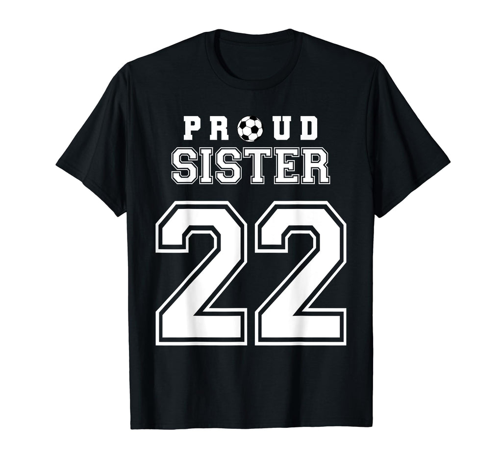 Number 22 Custom Proud Soccer Futbol T-Shirt - Trendy Graphic for Adults - T-Shirt, Sweatshirt, Hoodie