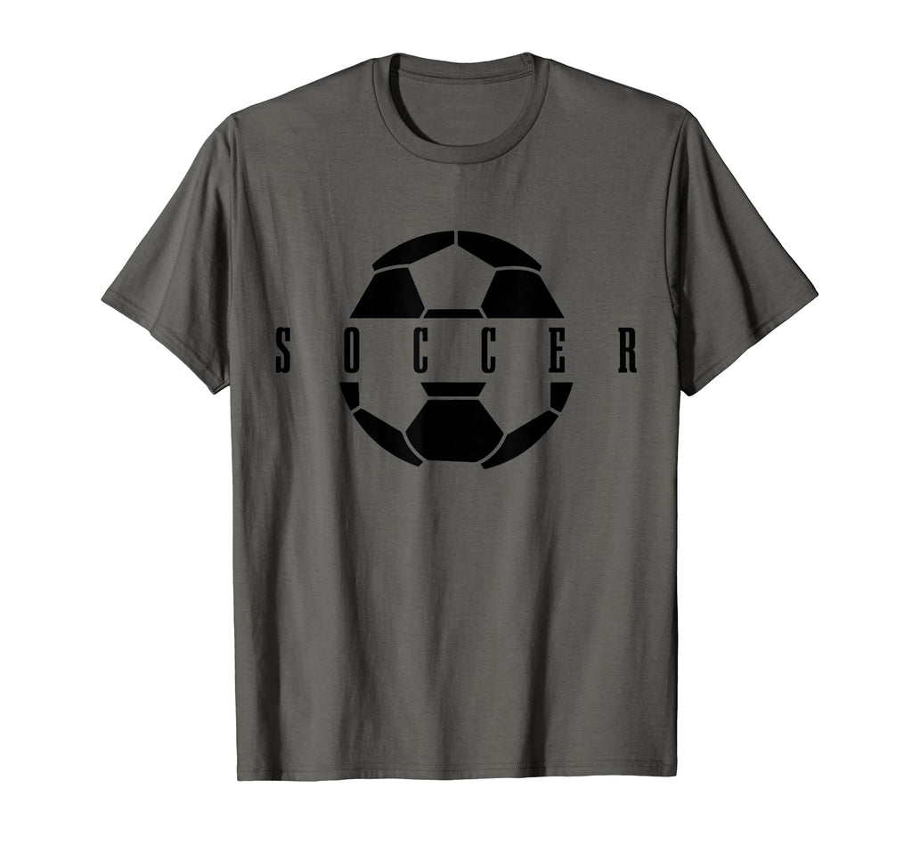 Soccer Player Ball Soccer T-Shirt - Minimalist Print Men Women - T-Shirt, Sweatshirt, Hoodie