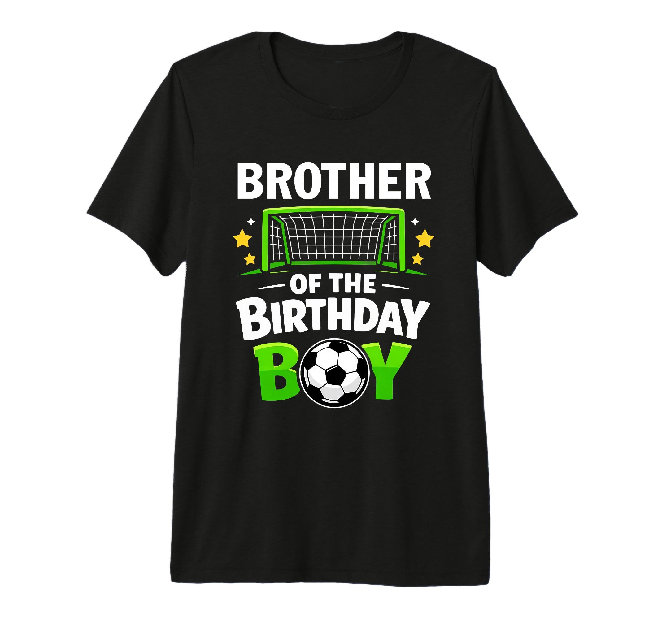 Brother Birthday Soccer Ball Family T-Shirt - Trendy Graphic Unisex - T-Shirt, Sweatshirt, Hoodie
