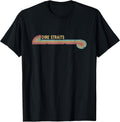 Vintage Retro Line Dire Straits Cassette Stripes - Adult & Kids T-Shirts, Sweatshirts & Hoodies apparel design preview 1