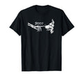 German Shepherd Skeleton Hand Boop T-Shirt - Novelty Apparel Men Women - T-Shirt, Sweatshirt, Hoodie