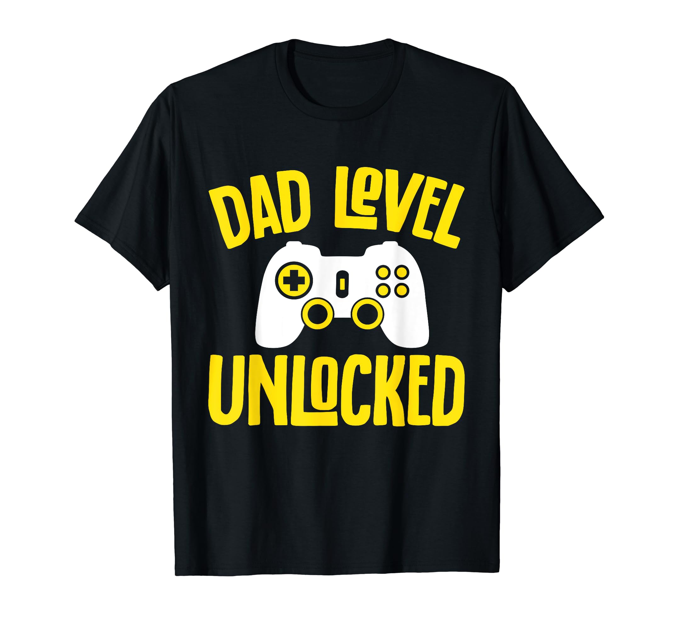 Dad Level Unlocked Gamer Dad Funny T-Shirt - Graphic Print for Adults - T-Shirt, Sweatshirt, Hoodie