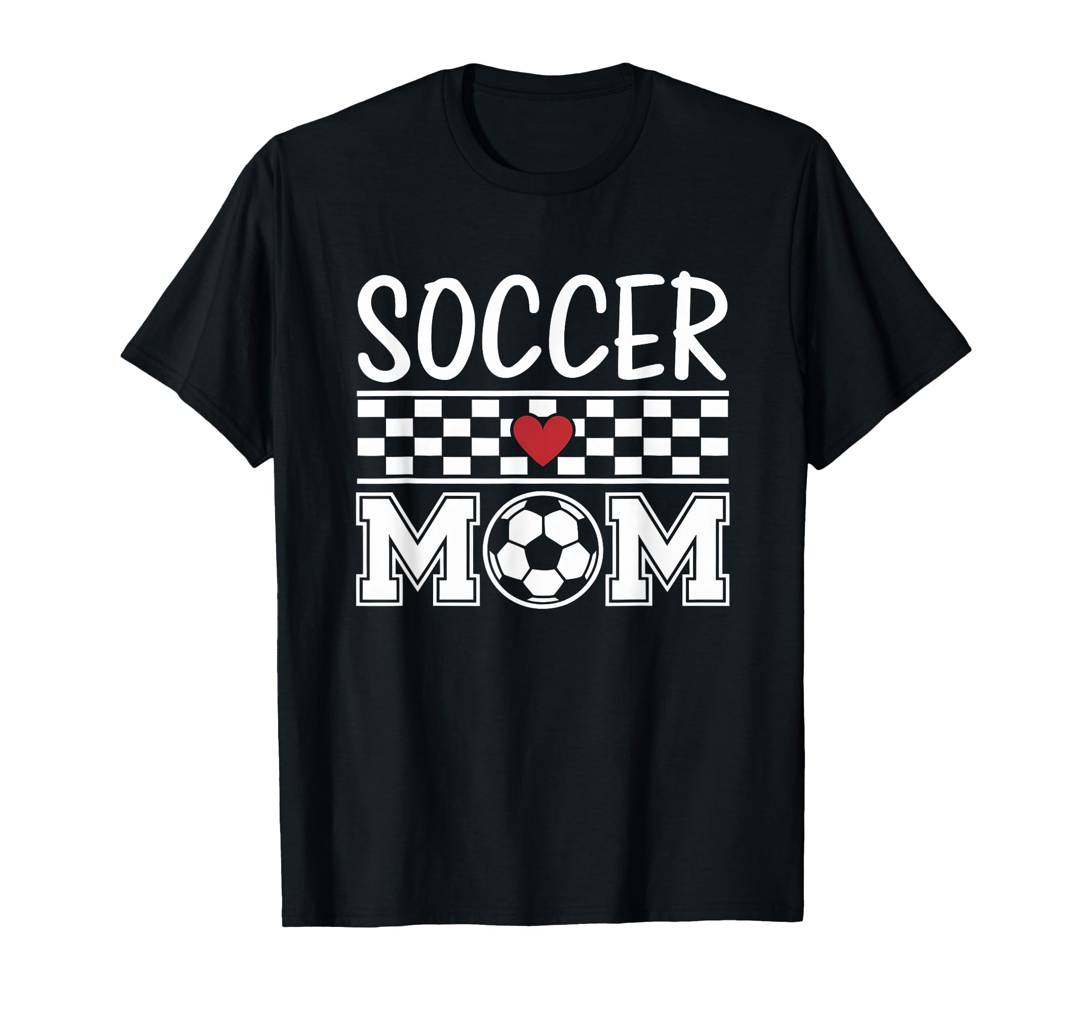 Groovy Soccer Mom Mother Soccer Mom T-Shirt - Graphic Print Unisex - T-Shirt, Sweatshirt, Hoodie
