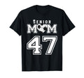 Proud Senior Soccer Mom Custom Jersey T-Shirt - Graphic Print for Adults - T-Shirt, Sweatshirt, Hoodie
