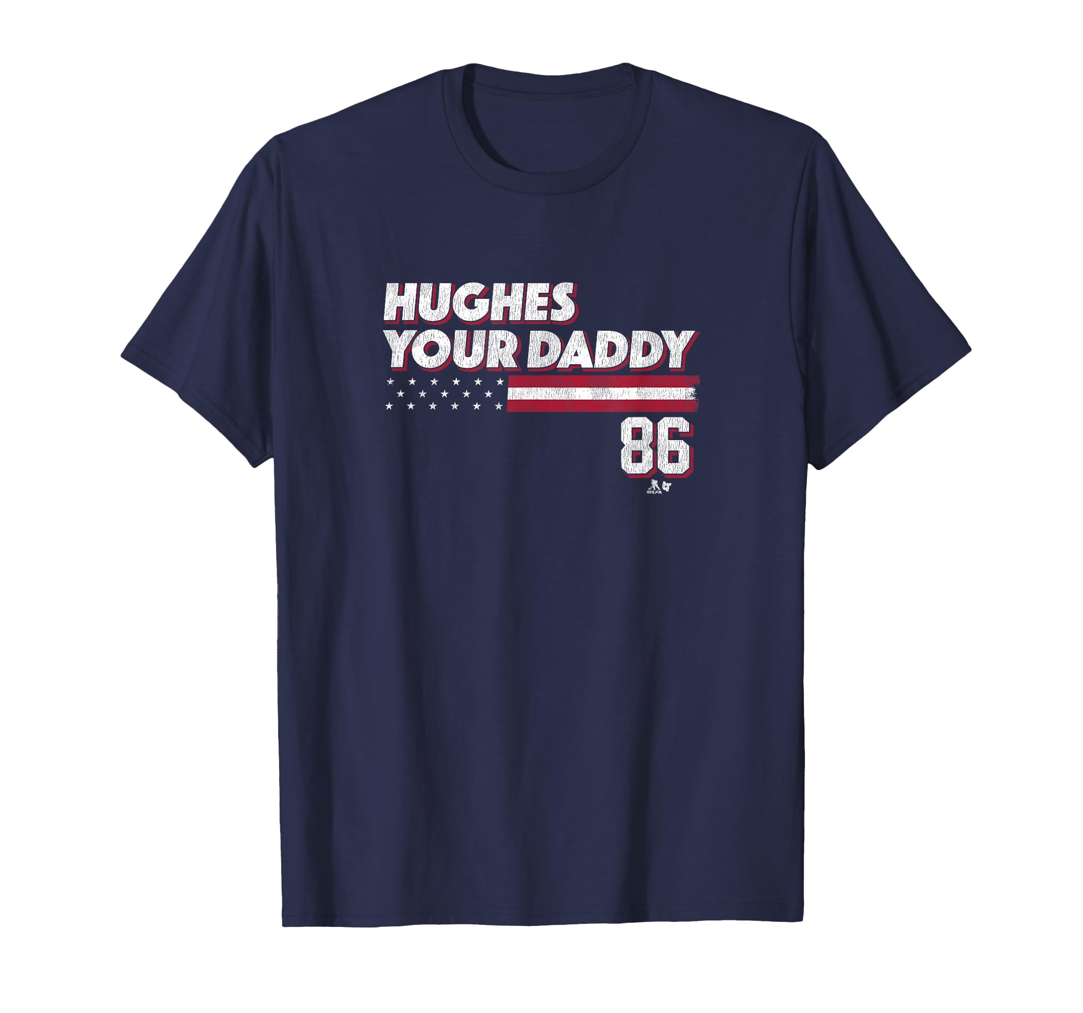 Jack Hughes Your Daddy Stars Stripes T-Shirt - Trendy Graphic for Adults - T-Shirt, Sweatshirt, Hoodie