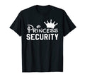 Princess Security Themed Party Birthday T-Shirt - Custom Art Print Unisex - T-Shirt, Sweatshirt, Hoodie