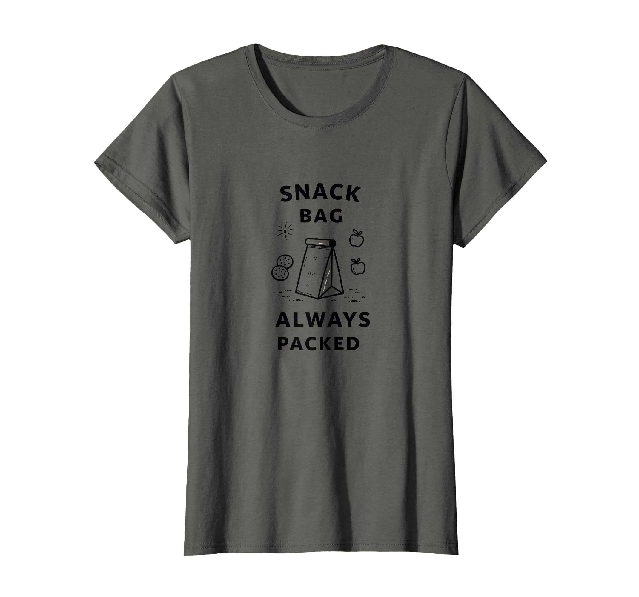 Snack Bag Always Packed Soccer Mom T-Shirt - Custom Art Print Unisex - T-Shirt, Sweatshirt, Hoodie