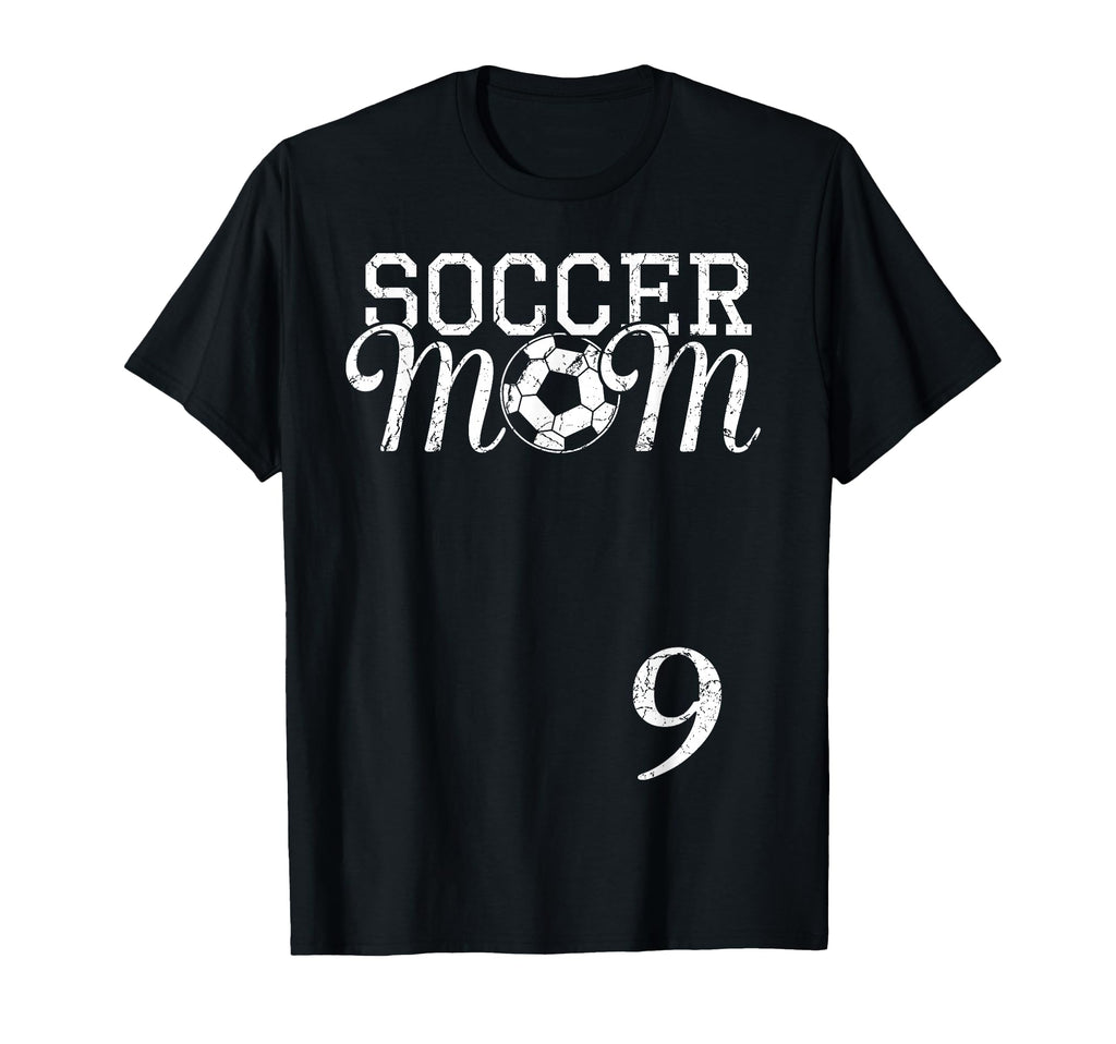 Soccer Mom Jersey Number 9 Favorite T-Shirt - Trendy Graphic Men Women - T-Shirt, Sweatshirt, Hoodie