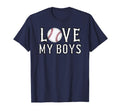I Love My Baseball Mom Baseball Mom T-Shirt - Trendy Graphic Unisex - T-Shirt, Sweatshirt, Hoodie