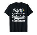 Ball Mom Proud Soccer Volleyball Mom T-Shirt - Novelty Apparel Unisex - T-Shirt, Sweatshirt, Hoodie