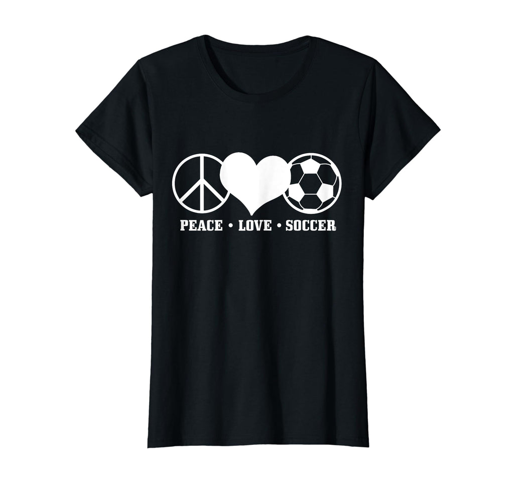 Soccer Player Coach Sports Peace T-Shirt - Custom Art Print for Adults - T-Shirt, Sweatshirt, Hoodie