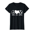 Soccer Player Coach Sports Peace T-Shirt - Custom Art Print for Adults - T-Shirt, Sweatshirt, Hoodie