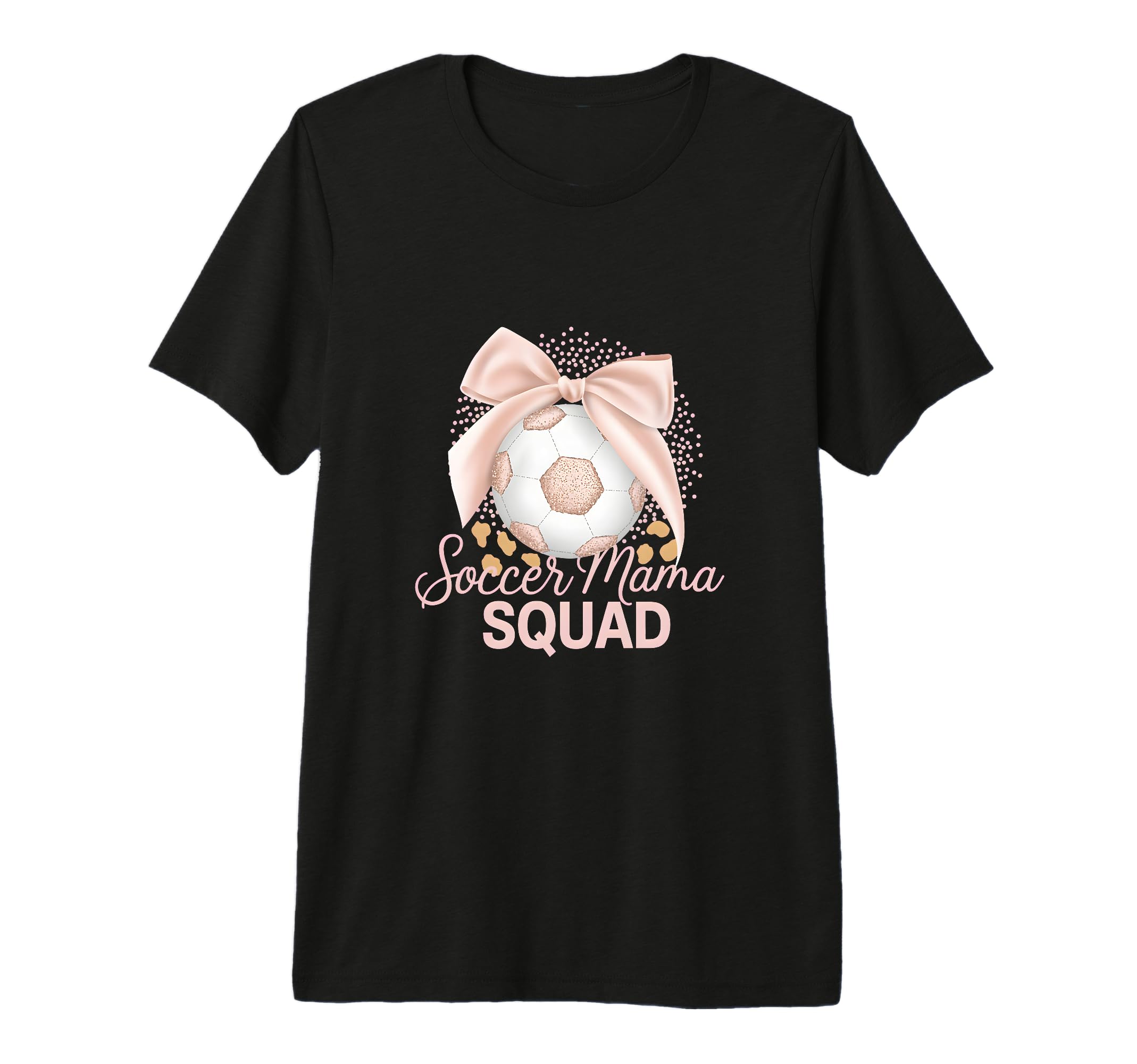 Soccer Mama Squad Coquette Sideline T-Shirt - Fun Novelty Design Men Women - T-Shirt, Sweatshirt, Hoodie