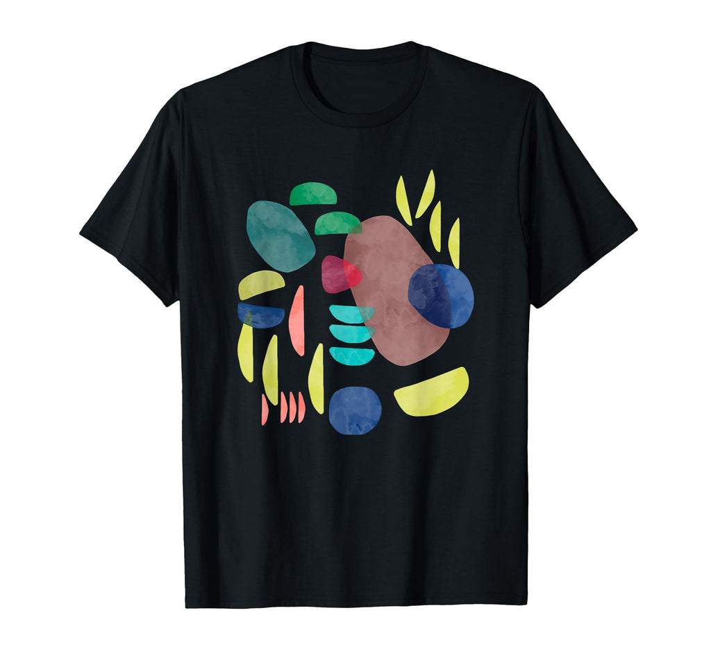 Threadless Ninola Organic Bold Shapes T-Shirt - Minimalist Print Unisex - T-Shirt, Sweatshirt, Hoodie