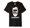Mens Dad Both Baseball Basketball T-Shirt - Casual Everyday Wear Men Women - T-Shirt, Sweatshirt, Hoodie