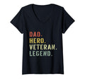 Veteran Dad Gifts Veteran Dad Birthday Hoodie - Minimalist Print Men Women - T-Shirt, Sweatshirt, Hoodie