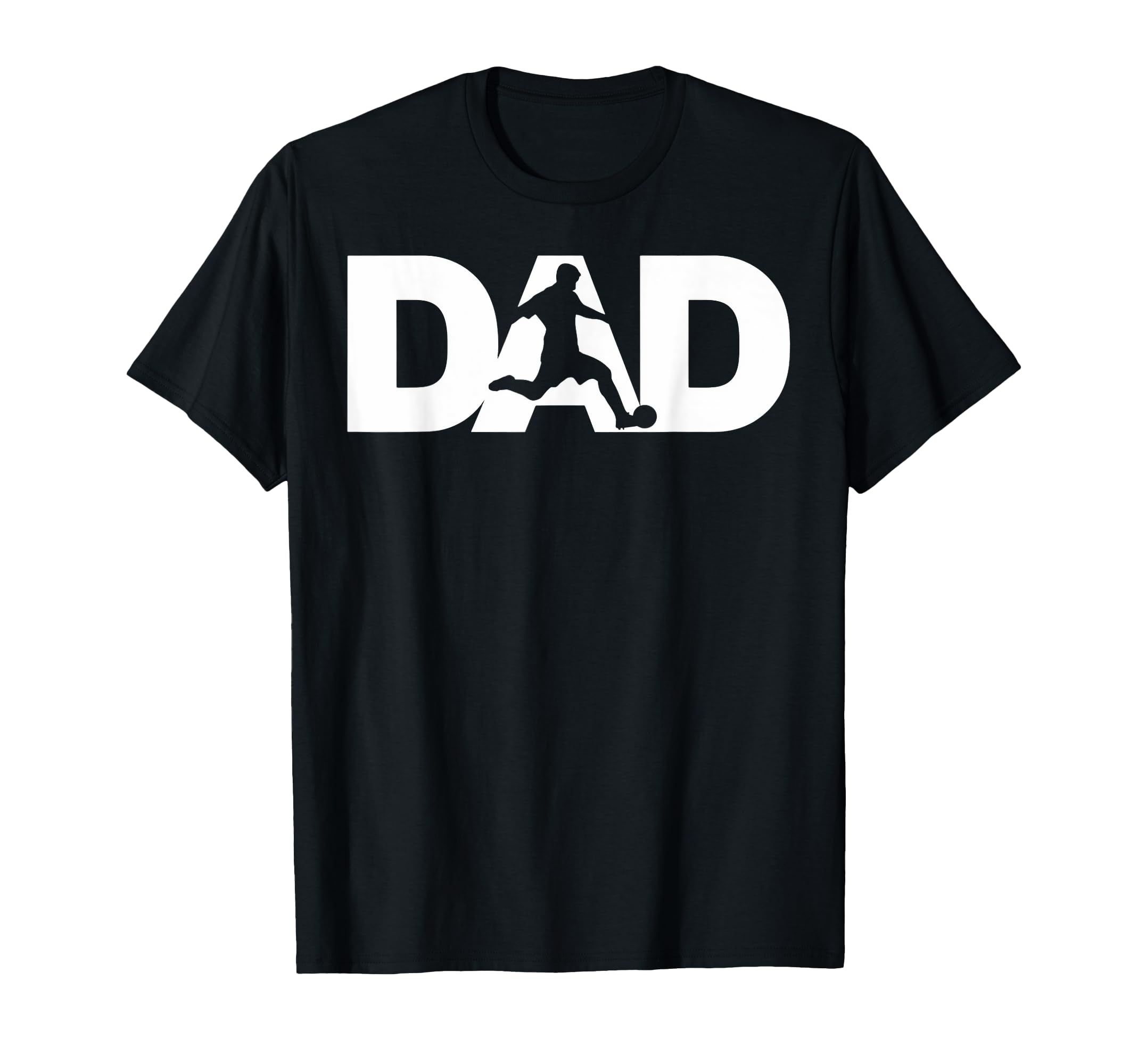 Fathers Day Soccer Player Mens Soccer Dad T-Shirt - Graphic Print Unisex - T-Shirt, Sweatshirt, Hoodie