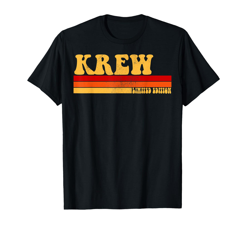 Krew Name Personalized Krew T-Shirt - Unique Graphic Unisex - T-Shirt, Sweatshirt, Hoodie