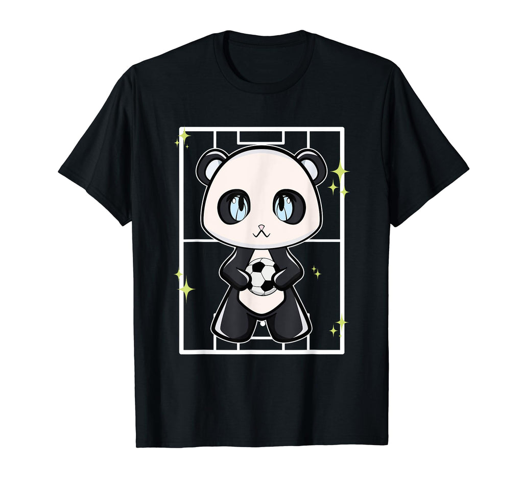 Panda Playing Soccer T-Shirt - Unique Graphic Men Women - T-Shirt, Sweatshirt, Hoodie