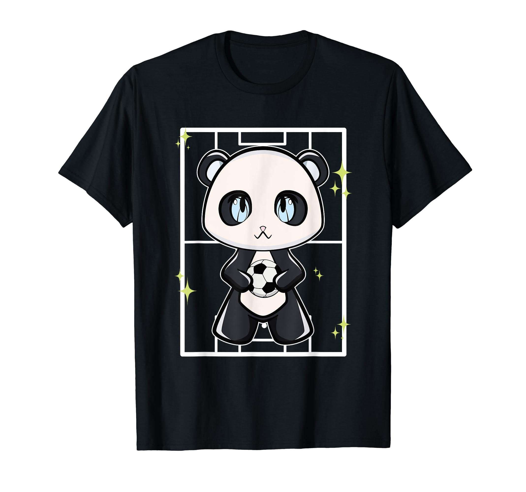 Panda Playing Soccer T-Shirt - Unique Graphic Men Women - T-Shirt, Sweatshirt, Hoodie
