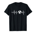 Soccer Heartbeat Soccer Lover Soccer T-Shirt - Custom Art Print Men Women - T-Shirt, Sweatshirt, Hoodie