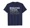 Beagle Dad Myth Legend Gift T-Shirt - Graphic Print Men Women - T-Shirt, Sweatshirt, Hoodie