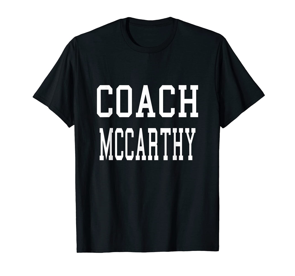 Coach Mccarthy Custom Football T-Shirt - Aesthetic Graphic Men Women - T-Shirt, Sweatshirt, Hoodie