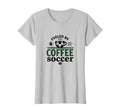 Fueled Coffee Soccer Sport Fan Soccer Mom T-Shirt - Graphic Print Unisex - T-Shirt, Sweatshirt, Hoodie
