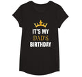 Its My Dads Birthday Fun Sibling T-Shirt - Minimalist Print for Adults - T-Shirt, Sweatshirt, Hoodie