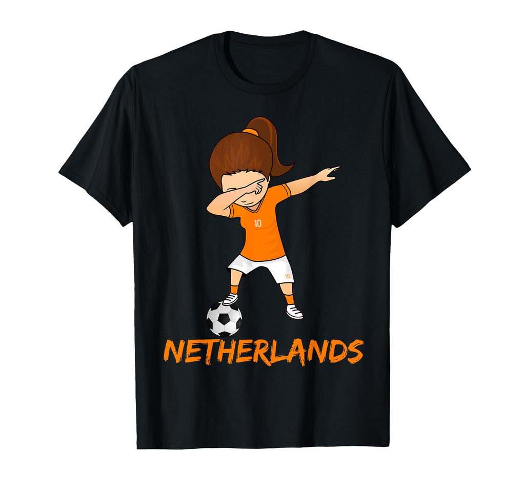 Netherlands Soccer Dabbing Dutch T-Shirt - Trendy Graphic for Adults - T-Shirt, Sweatshirt, Hoodie