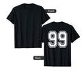 Number 99 Sports Player Number Back Only T-Shirt - Trendy Graphic Men Women - T-Shirt, Sweatshirt, Hoodie