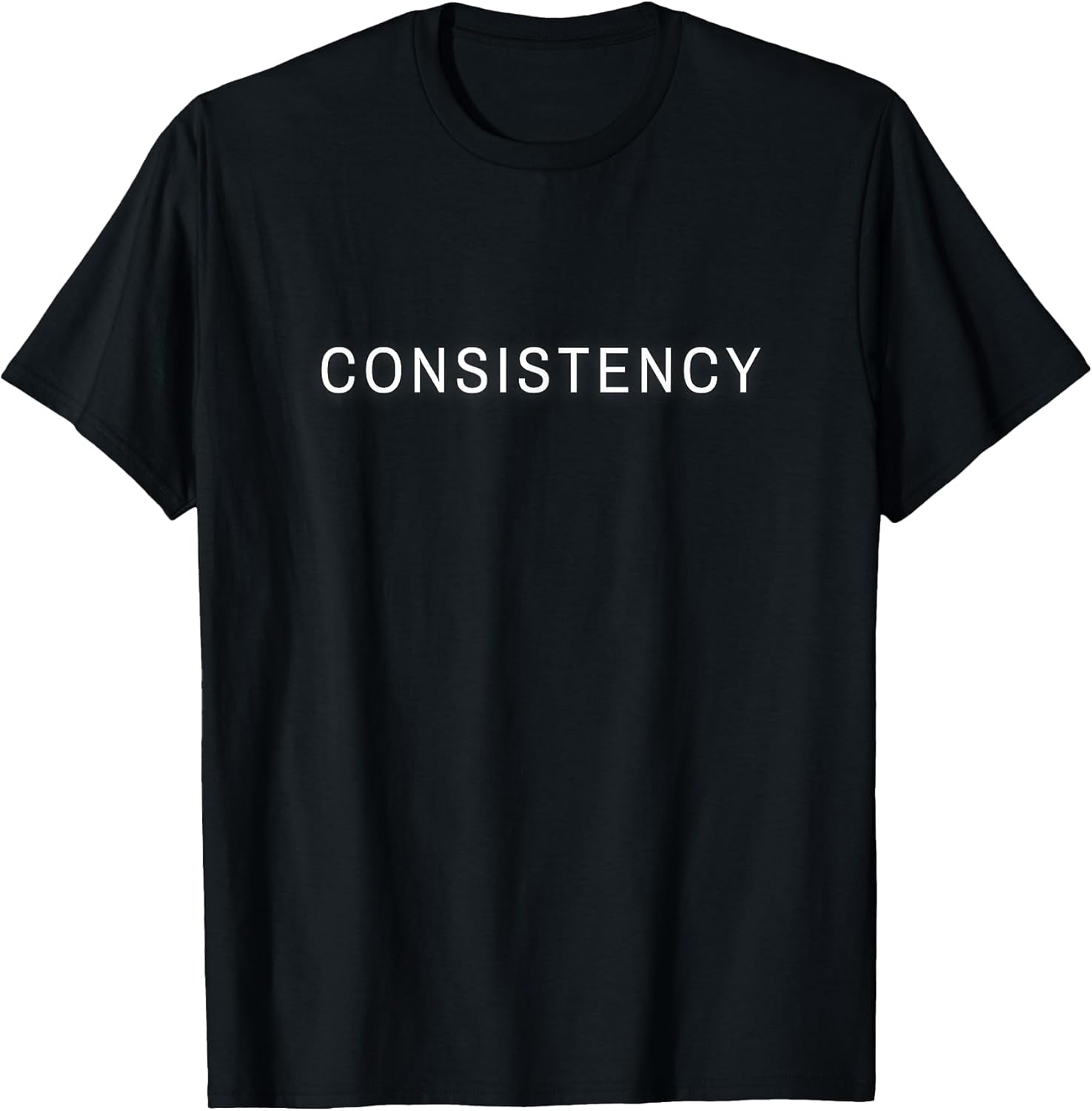 Consistency Minimalist Inspirational Statement - Adult & Kids T-Shirts, Sweatshirts & Hoodies apparel design preview 1